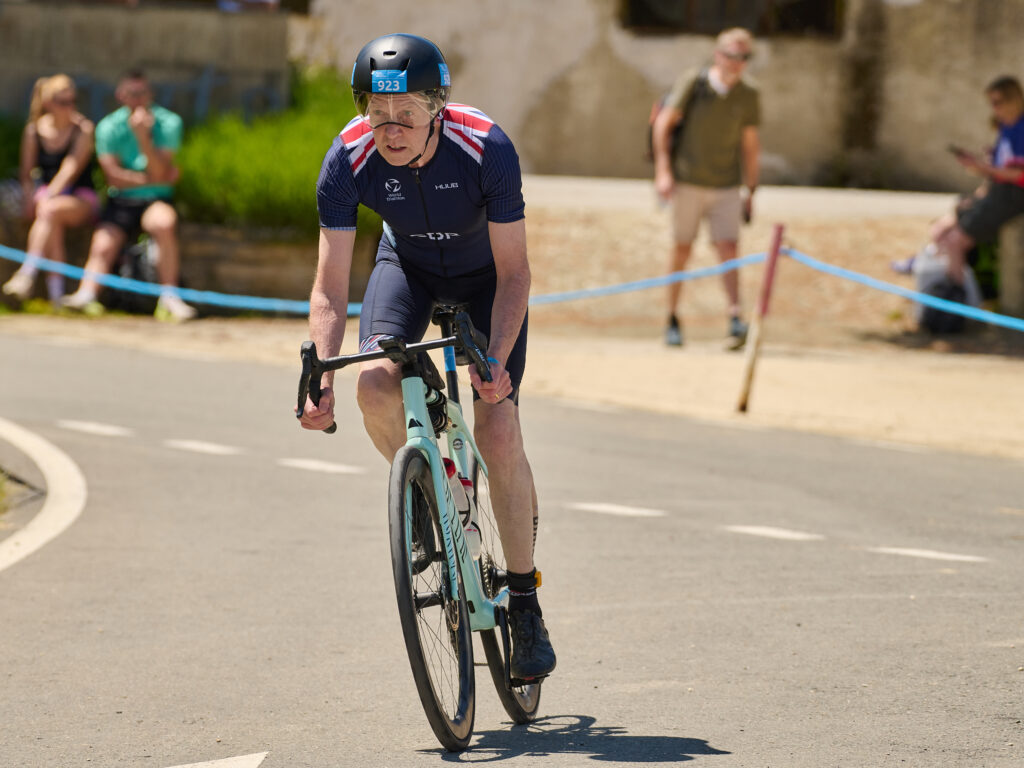 Fotografías de triathlon tomada en pamplona