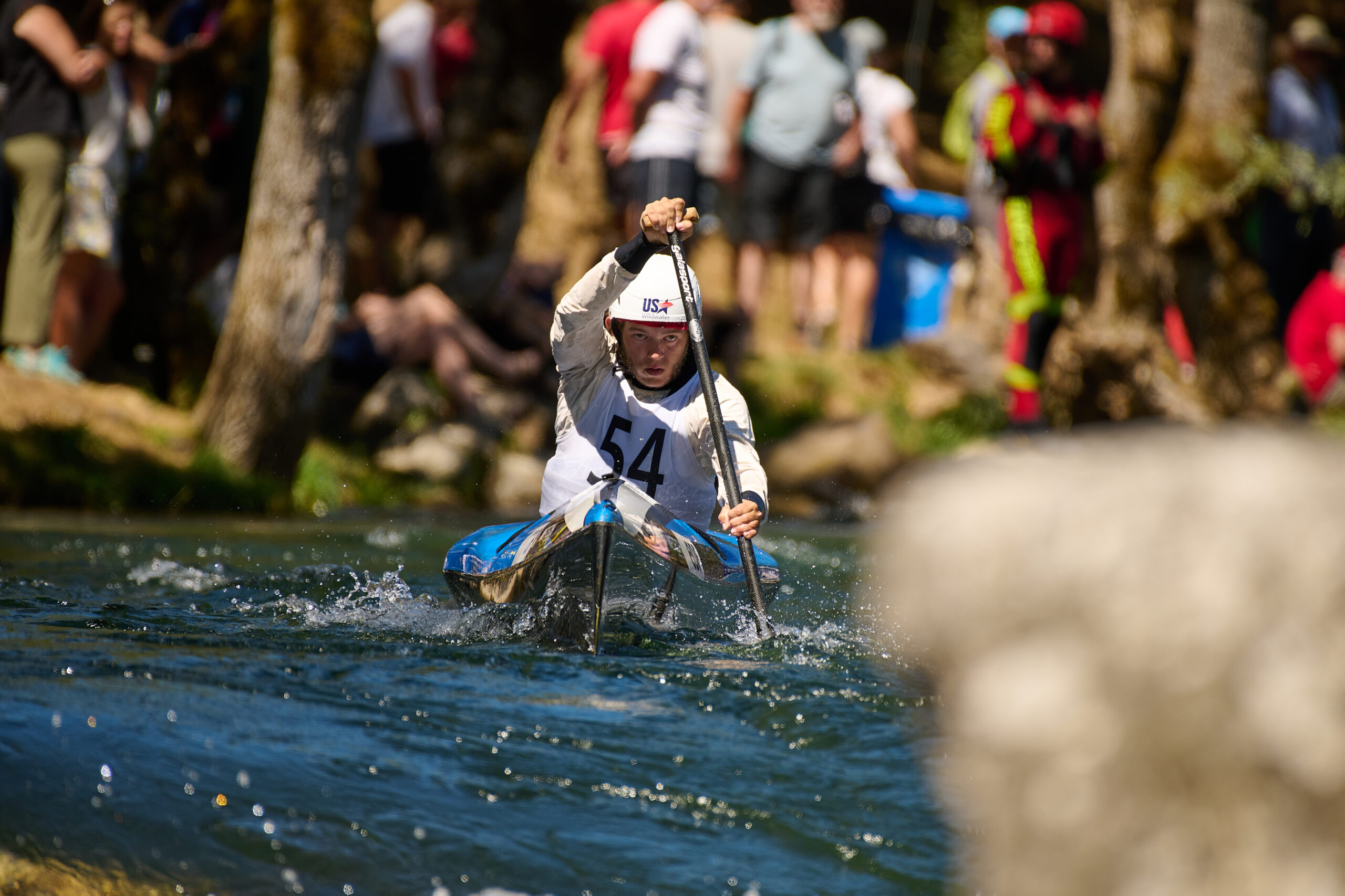 Sesion fotografía en el Campeonato de aguas bravas celebrado en Leon