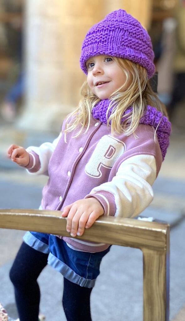 Fotografía infantil en exteriores en Bilbao
