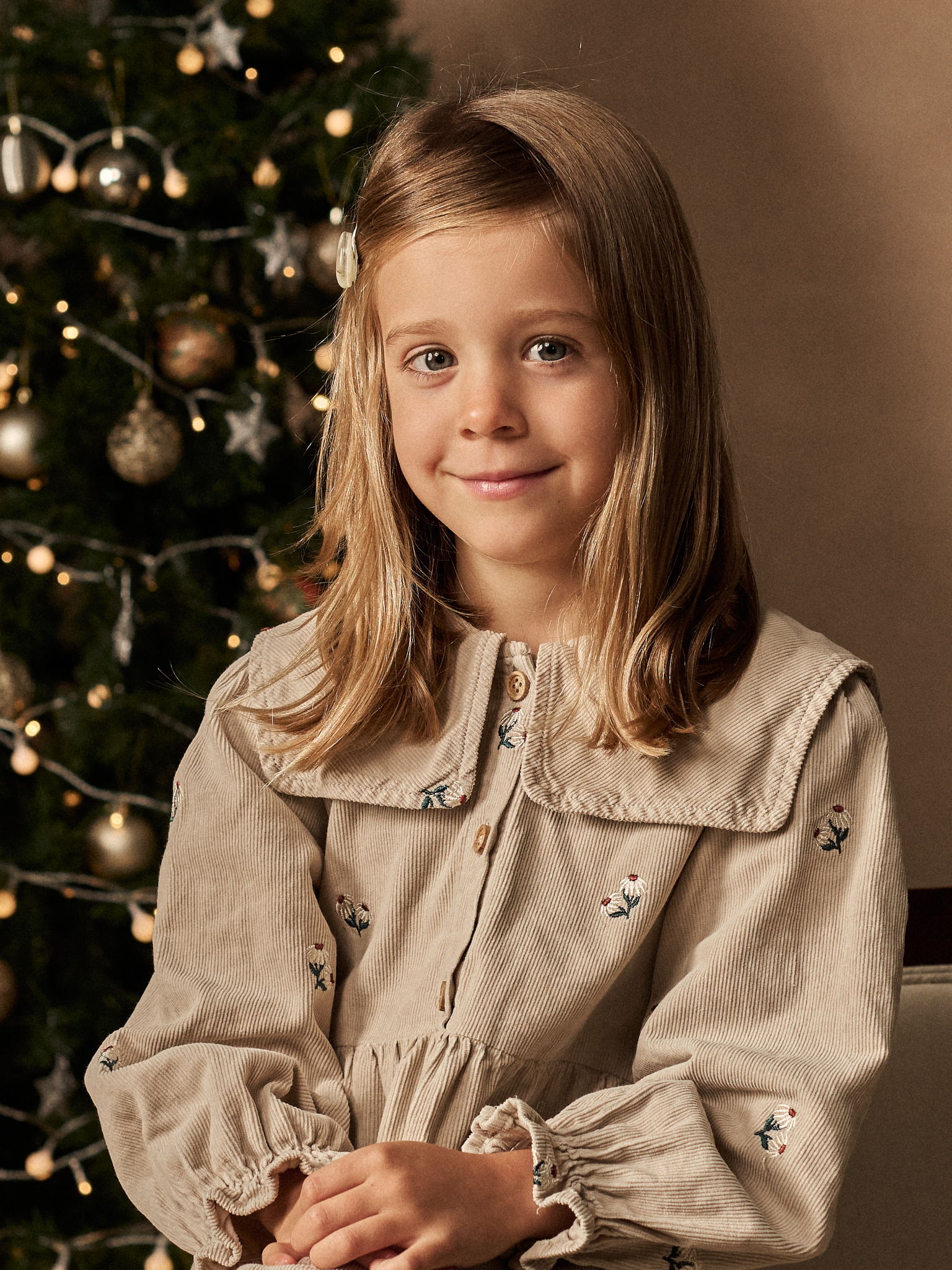 Sesión infantil de navidad en estudio en Bilbao